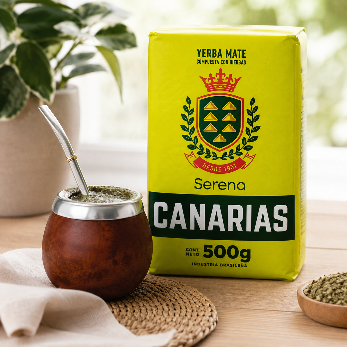 Canarias Serena Yerba Mate 500g | Uruguayan Smooth Blend
