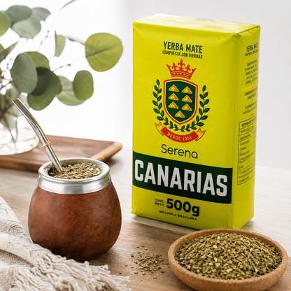 Canarias Serena Yerba Mate 500g | Uruguayan Smooth Blend