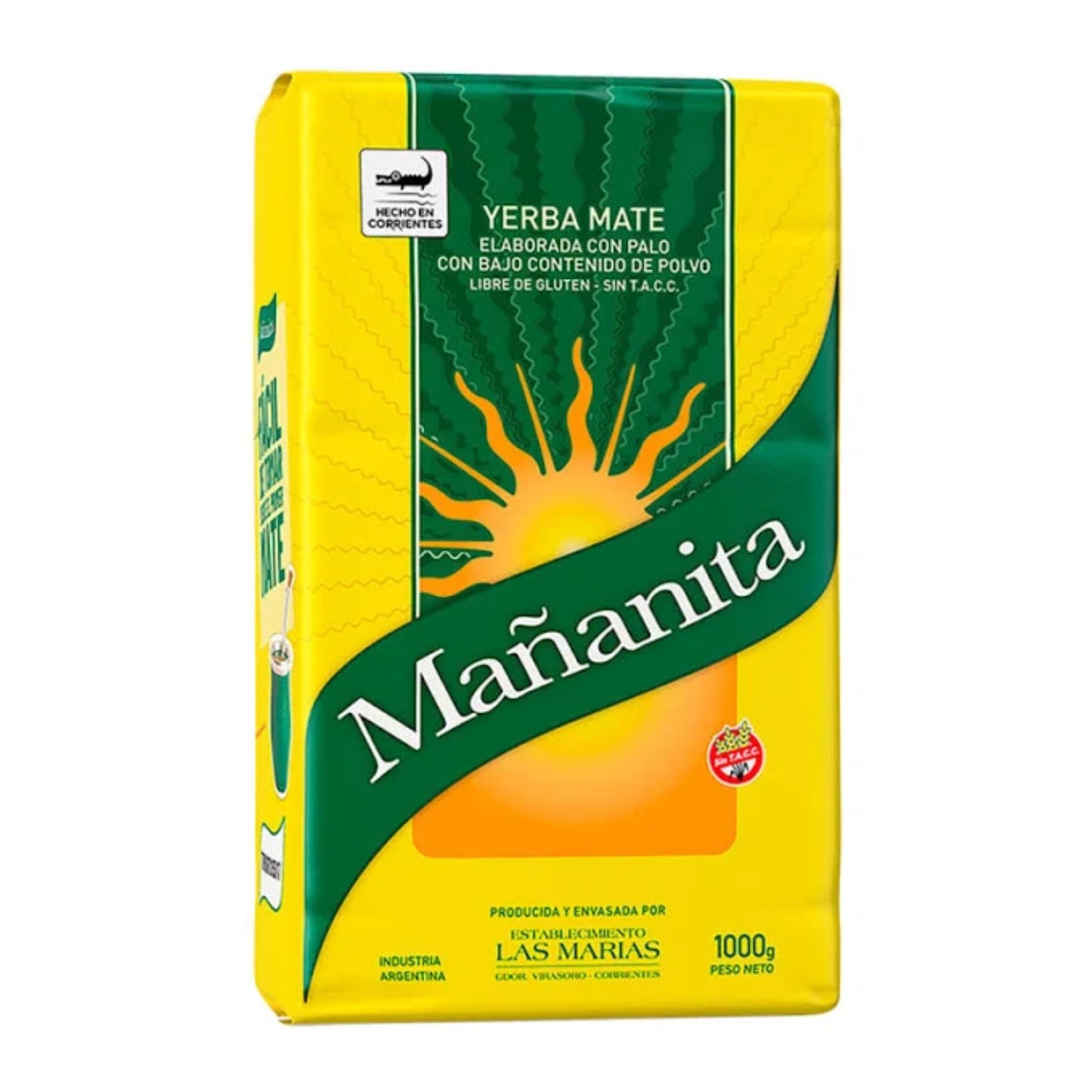Mañanita Yerba Mate 1 kg / 2.2 lb | Traditional Argentine Mate Tea