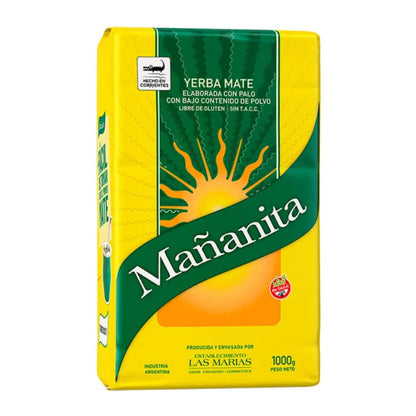 Mañanita Yerba Mate 1 kg / 2.2 lb | Traditional Argentine Mate Tea