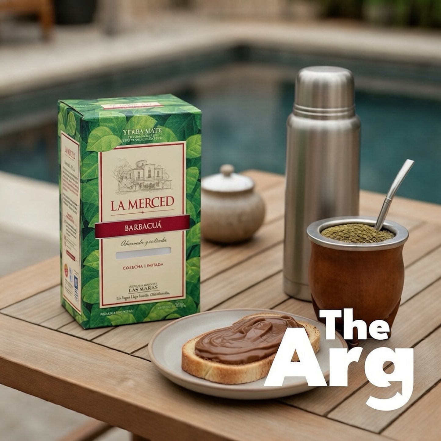 La Merced Barbacuá Yerba Mate 6 Pack (3kg Total) – Premium Smoked Argentine Mate Tea with Stems