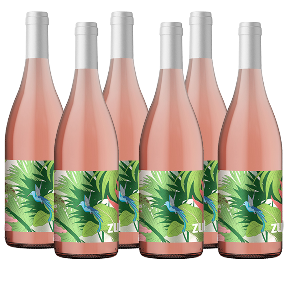 Zunzun Rosé 750 ml (box of 6 bottles).