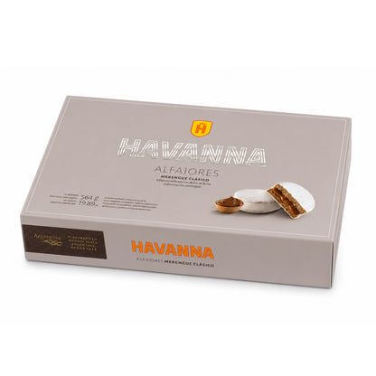 Alfajores Havanna Sugar Coated with Dulce de Leche (box of 12u) 55 g / 1.94 oz