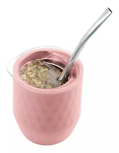 Mate With Spill-proof Lid + Straw - Mate con Sistema Antivuelco + Bombilla