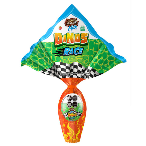 arcor-dino-race-milk-chocolate-easter-egg-140-g