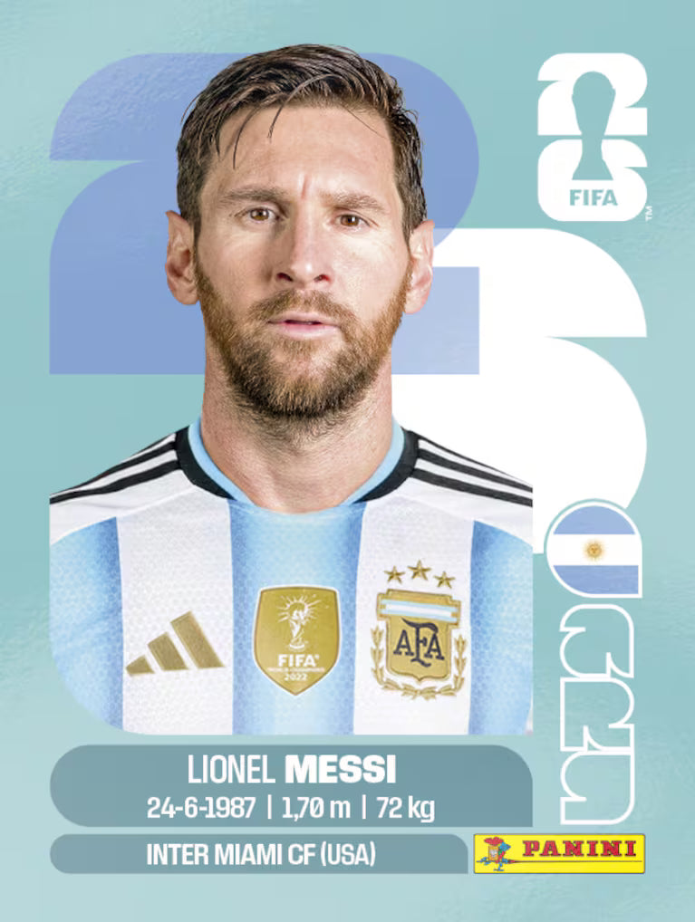Panini FIFA World Cup Sticker Packs (10-Pack Bundle) – Argentina Soccer Collectibles