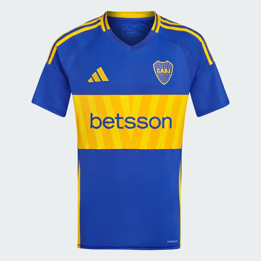 Boca Juniors 24/25 Home Jersey - Adidas Fan Version for Men