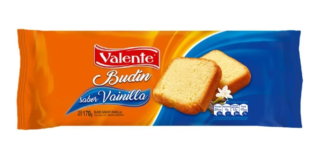 Valente Vanilla Pound Cake 170 g / 5.99 oz