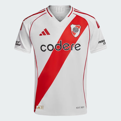 LAST SIZE M - Adidas River Plate 24/25 Authentic Home Football Shirt - Camiseta Titular Authentic River Plate 24/25