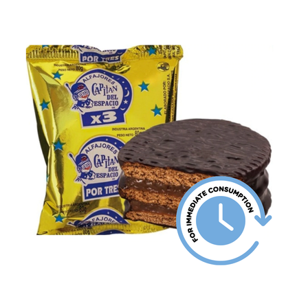 SALE Alfajor Capitán del Espacio Triple 80 g / 2.8 oz