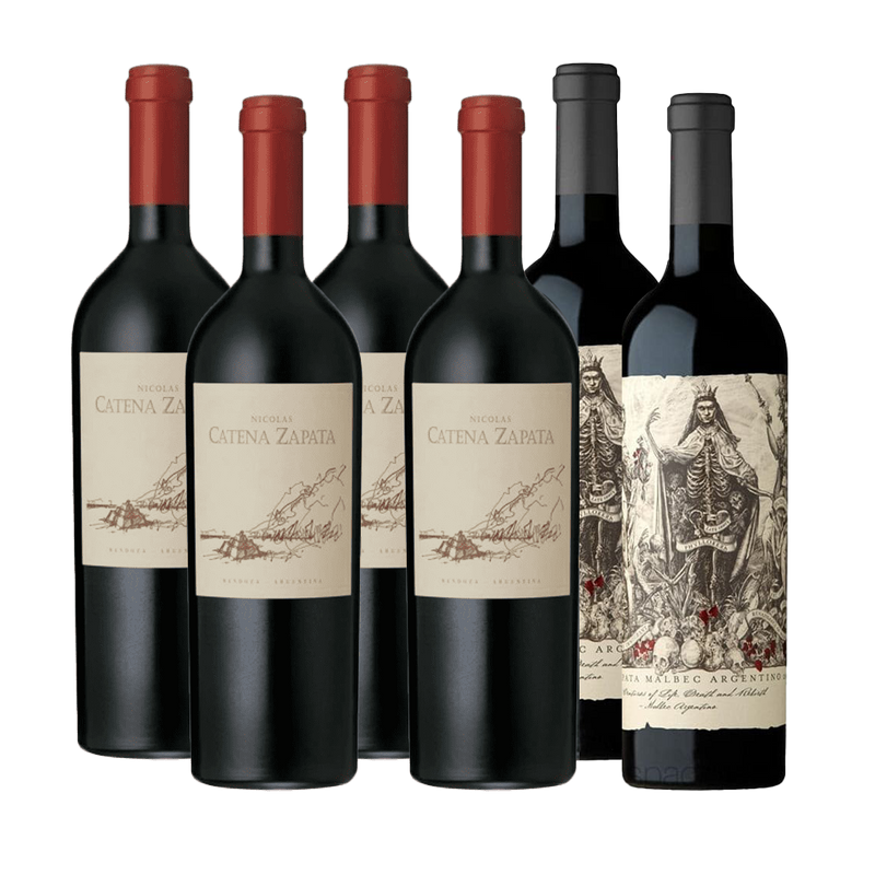 Special Mix Nicolas Catena Zapata 2019 & Catena Zapata Malbec Argentino 750ml (6 Bottles)