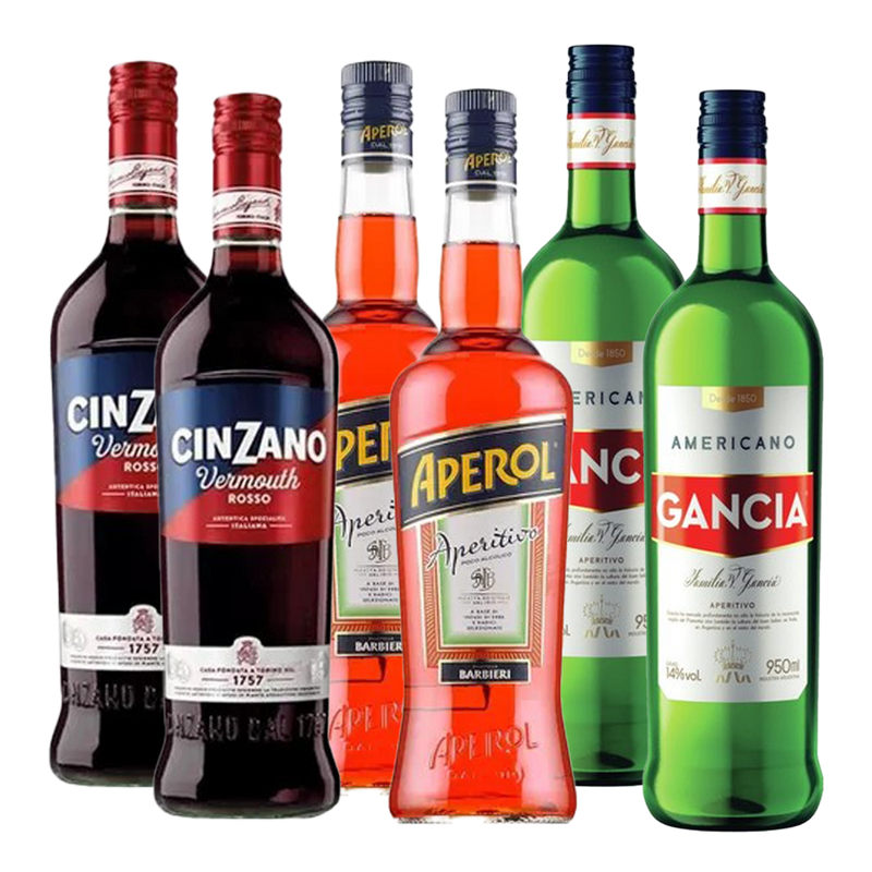 Cocktail Mix 18 - Gancia- Aperol - Cinzano