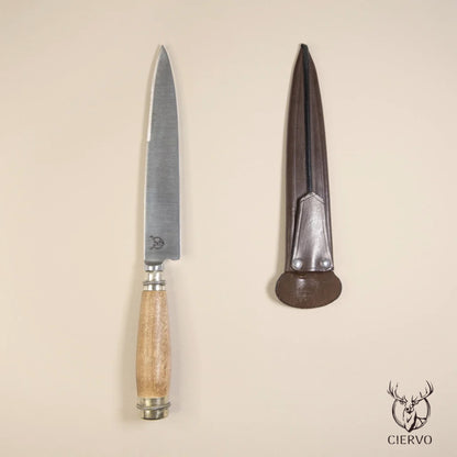 20 cm Knife – Round Wood Handle