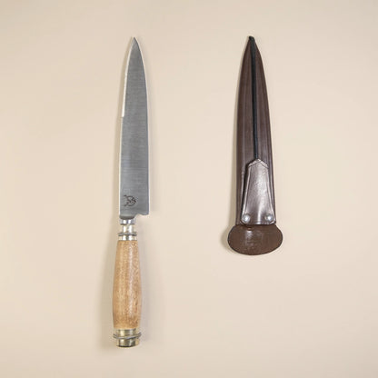 20 cm Knife – Round Wood Handle