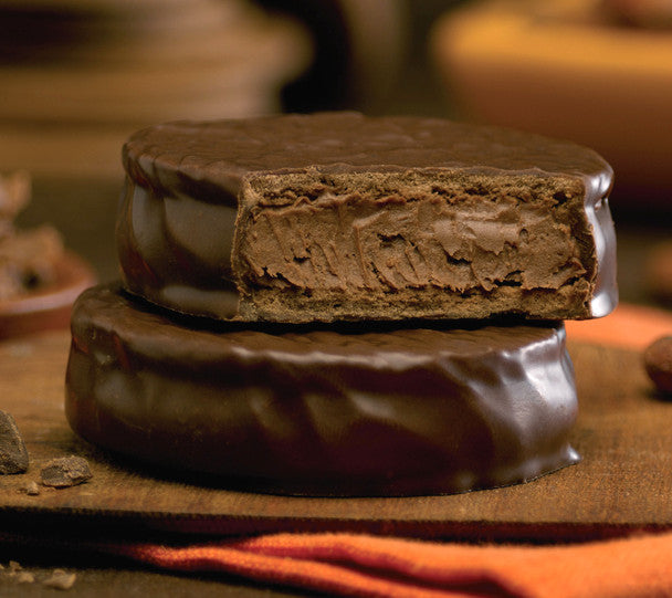 Alfajores Cachafaz with Chocolate Mousse 12 units 600 g / 21.1 oz