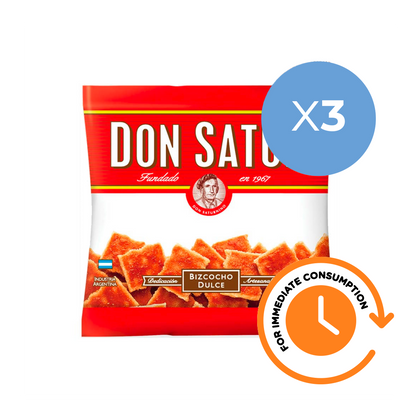 SALE Don Satur Classic Sweet Biscuits x3