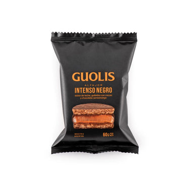 Guolis Intense Dark Alfajores  6 units 400 g / 14.1 oz