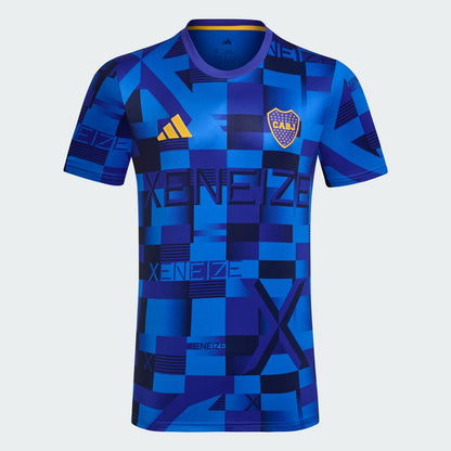 Boca Juniors Pre Match Jersey 25/26 by Adidas