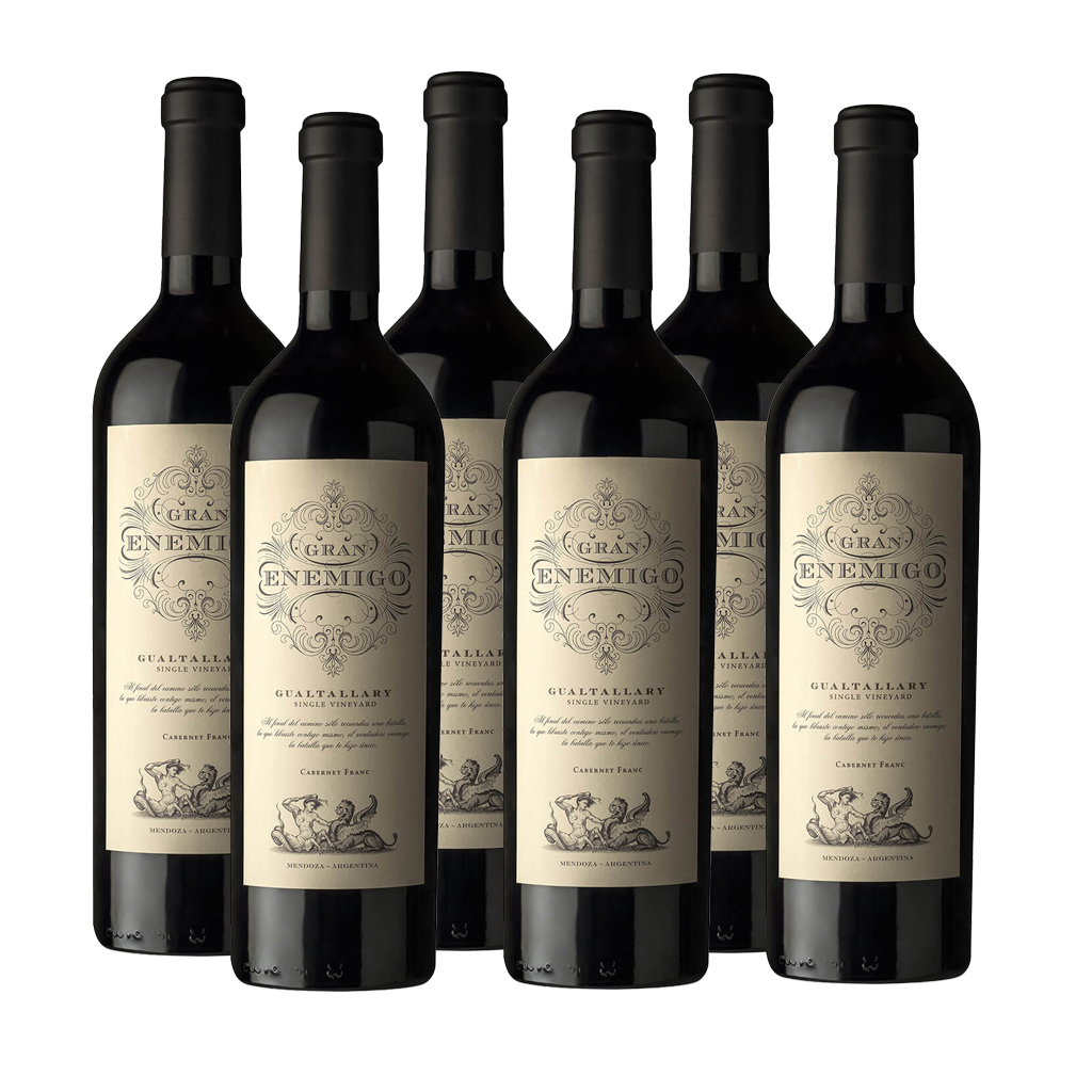 Gran Enemigo Gualtallary Cabernet Franc 750ml (6 bottles)