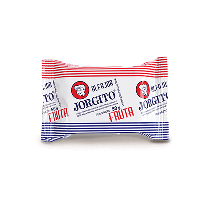 Alfajor "Jorgito" Quince Jelly w/ Sugar Coating 1u 50g / 0.11lb.