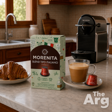 La Morenita Coffee Capsules Italian Blend 52g | Argentine Coffee Experience