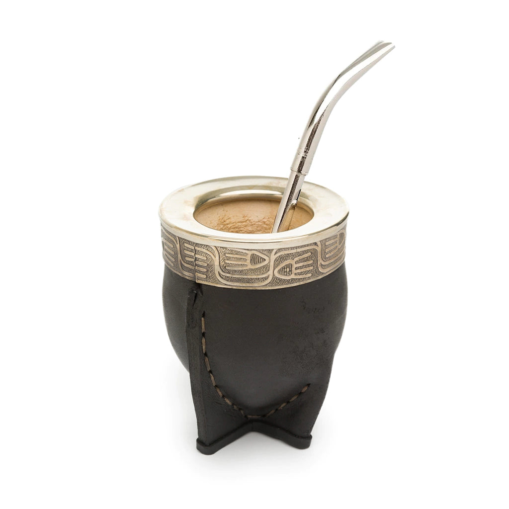 Imperial Norte Brown Leather Premium Mate with Alpaca & Steel Rim