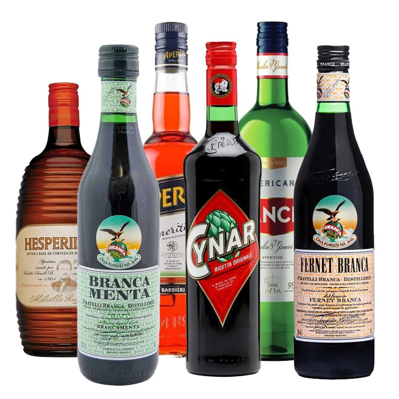 Cocktail Mix 14 - Hesperidina - Branca - Cynar - Aperol - Gancia