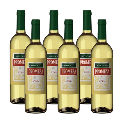 Moscato Promesa White Wine 700ml (6 Bottles)