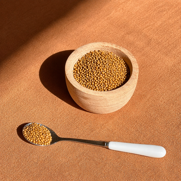 Yellow Mustard Seeds – Whole Grain Mustard for Pickling, Sauces & Cooking