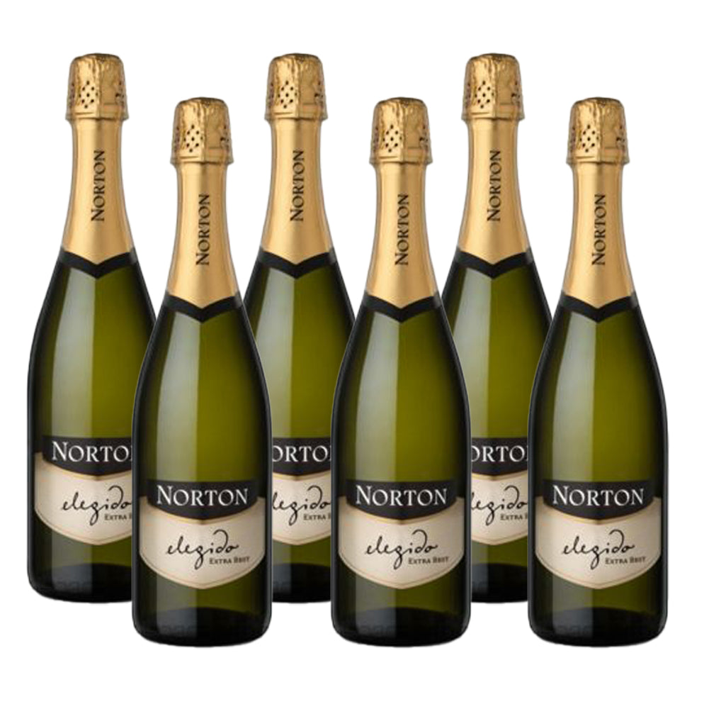 Norton Elegido Extra Brut 750 ml (box of 6 bottles).