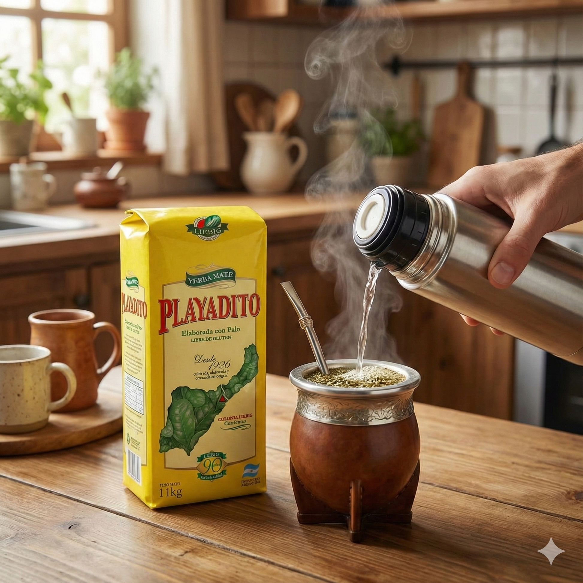 Playadito Yerba Mate Traditional con Palo