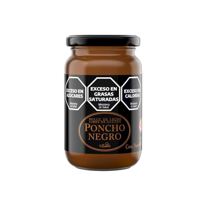 Dulce de Leche Poncho Negro 450 g / 15.8 oz – Glass Jar
