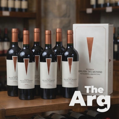 Reserva del Fin del Mundo Malbec 750ml | Patagonia Argentine Wine (Case of 6)
