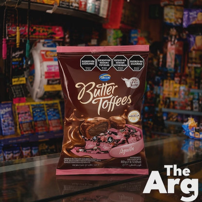 Arcor Butter Toffees Candies Aguila Milk Chocolate Flavor 822g