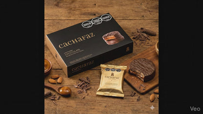 Alfajor Cachafaz Chocolate 6 units 360 g / 12.6 oz