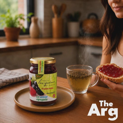 Las Quinas Red Berries Marmalade 420g | No Sugar Added Gluten Free Jam