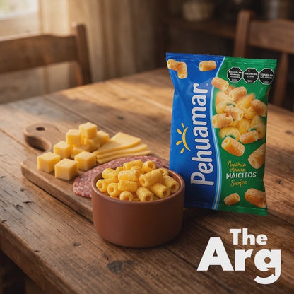 Pehuamar Maicitos Cheese Flavor Corn Chips 125g | Argentine Snack