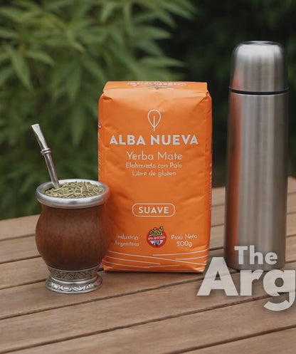 Alba Nueva Suave Yerba Mate 500 g | Smooth Argentine Mate Tea