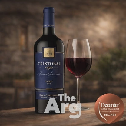Don Cristóbal 1492 Barrel Selection Shiraz  – Mendoza Argentine Red Wine | 750 ml ( 6 Bottles )