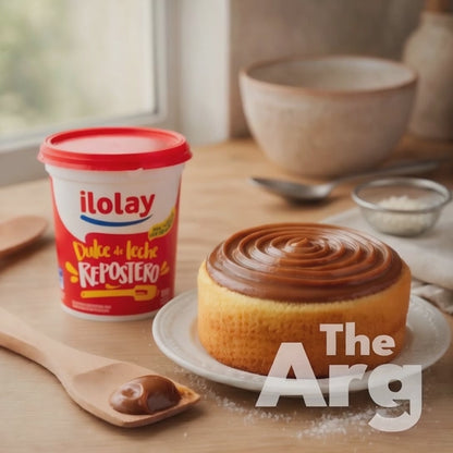 Ilolay Repostero Dulce de Leche 400g | Argentine Caramel Spread for Baking