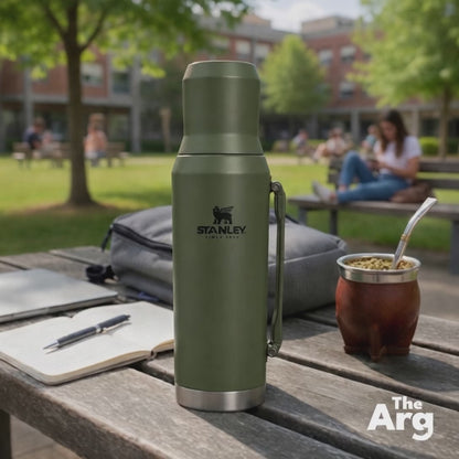 Stanley Ideal Green Thermos 1.2L | Vacuum Insulated