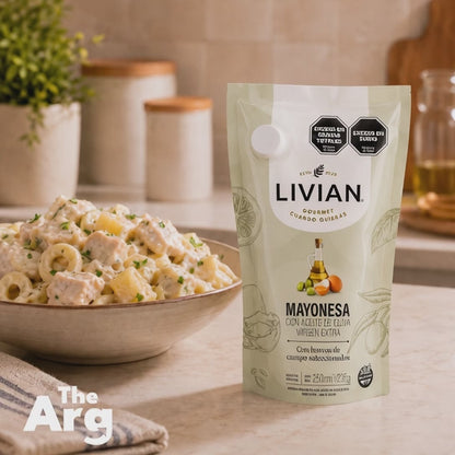 Livian Olive Oil Mayonnaise 250g / 8.8oz | Argentine Mayonnaise with Extra Virgin Olive Oil