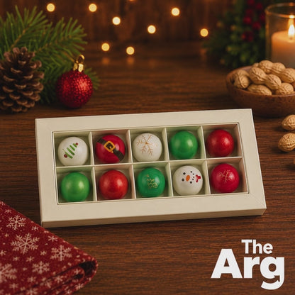 Rapanui Christmas Bonbons with Dulce de Leche x10 Argentine Chocolates