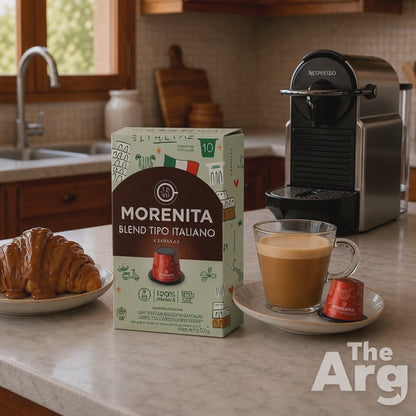 La Morenita Coffee Capsules Italian Blend 52g | Argentine Coffee Experience