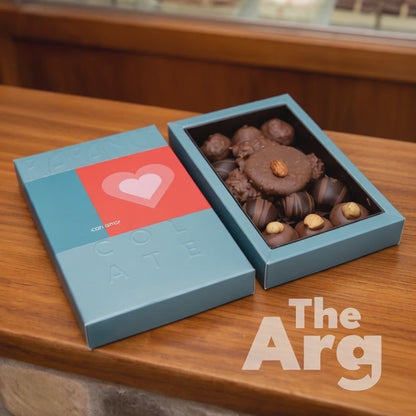 Rapanui Valentine’s Assorted Chocolates Gift Box 250 g / 0.55 lb