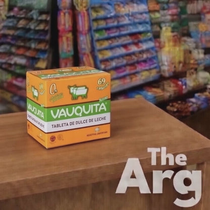 Vauquita Soft Dulce de Leche Bars Light 22g (Pack of 18) | Gluten-Free Argentine Candy