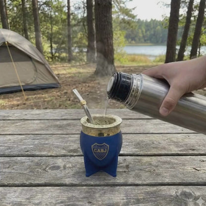 Imperial Pampa Mate Boca Juniors Official License