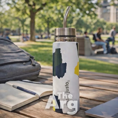 Self-Pouring Mate Cup – All-in-One Yerba Mate System | Portable Thermo Mate (Mate Justo)