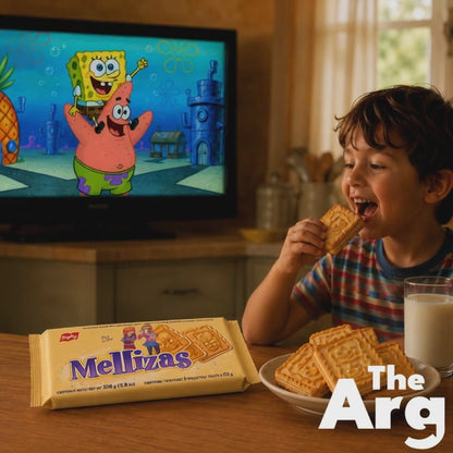 Mellizas Lemon Sandwich Cookies 112g | Argentine Lemon Cookies Tripack