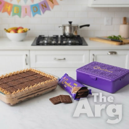 Official Chocotorta Dish by Chocolinas | Argentine Dessert Serving Dish